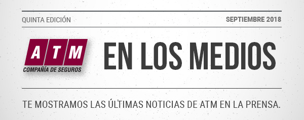 Quinta EdiciÃ³n - Septiembre 2018. ATM en los Medios